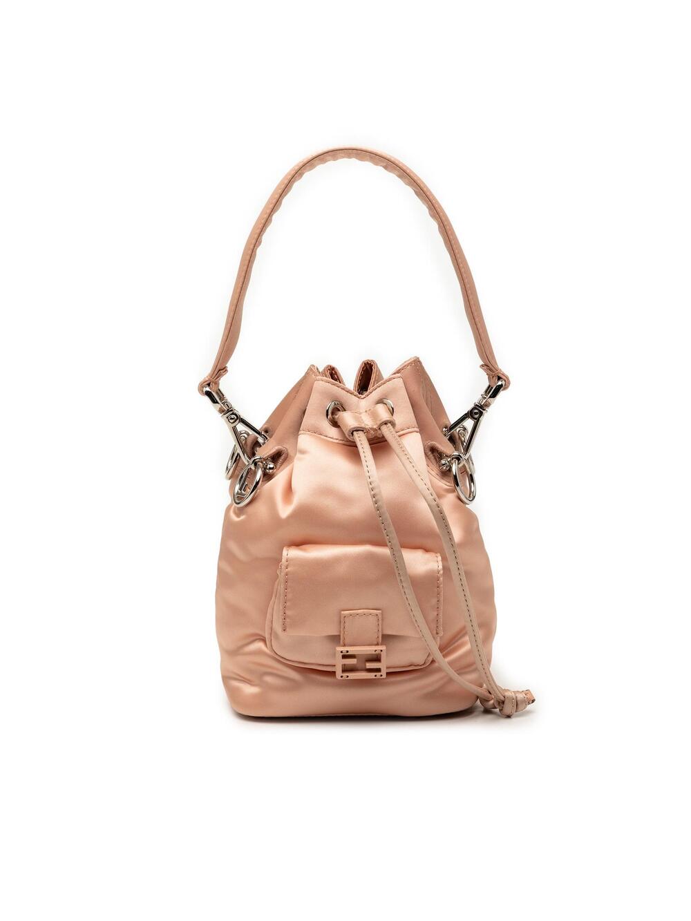 Fendi Mini Satin Mon Tresor Bucket Bag #351248F84B
